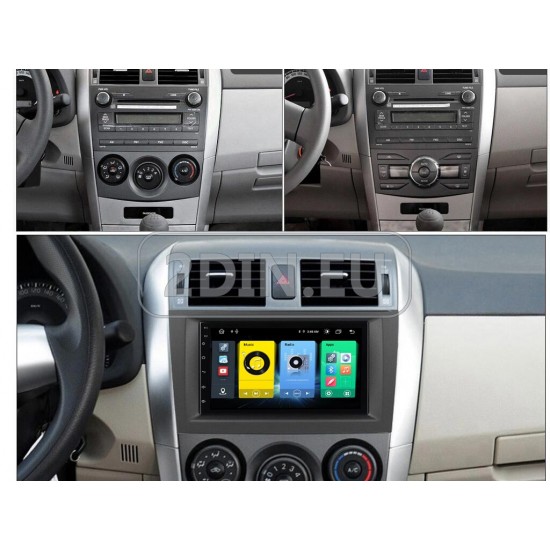 TOYOTA COROLLA - 7" МУЛТИМЕДИЯ / Навигация android 16